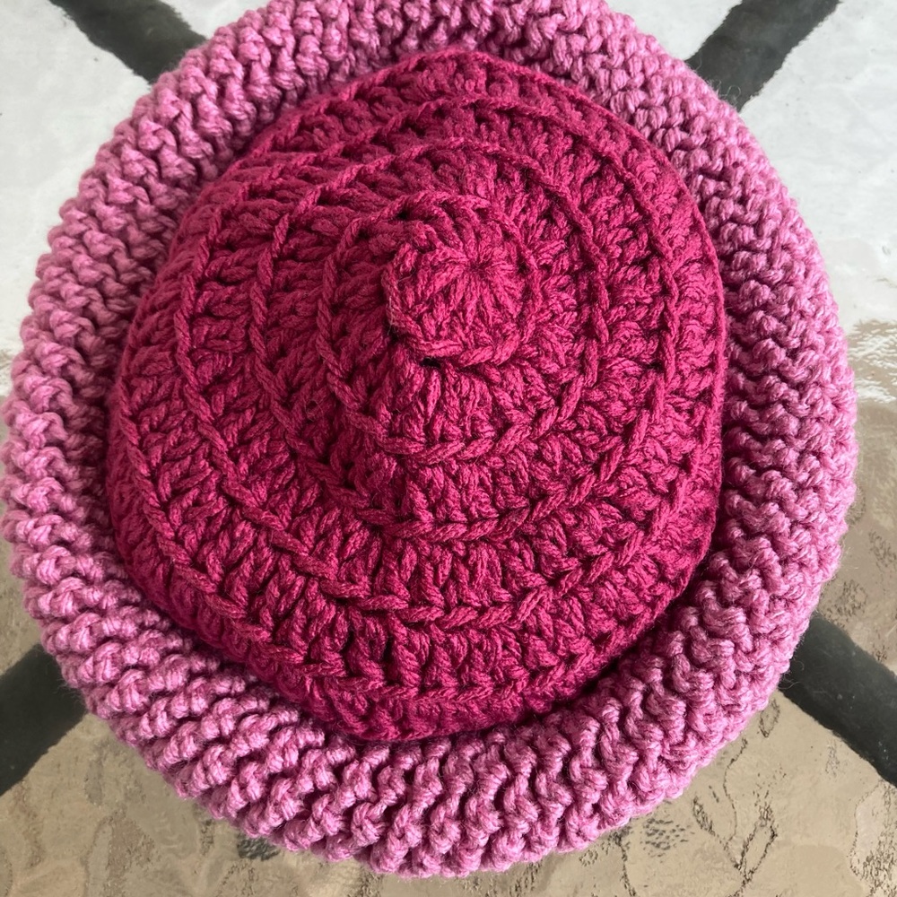 Men Adult/Teen Fisherman Short way Knitwear Beanie/Color Twisted Brick Item#2221